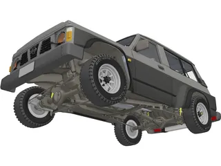 Nissan Patrol 3D Model